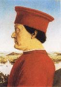 Piero della Francesca Portrait of Federigo da Montefeltro oil